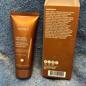 NEW in Package hey Honey Take Away The Drama Skin Renewal Copper Peel Off Mask